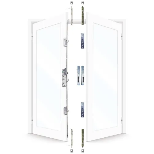 ERA 7145 French Door Kit For a pair of plain meeting style UPVC doors