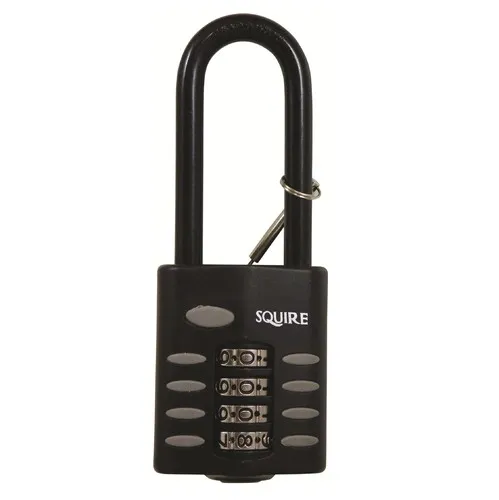 Squire CP50 50mm Extra Long Shackle Combination Padlock