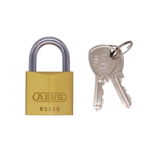 Abus 65 Series 30mm Open Shackle Brass Padlock