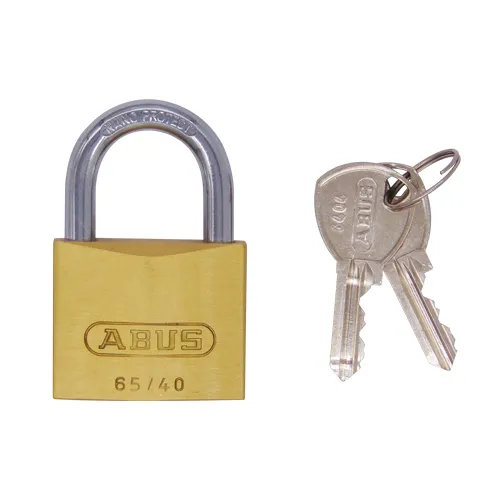 Abus 65 Series 40mm Open Shackle Brass Padlock