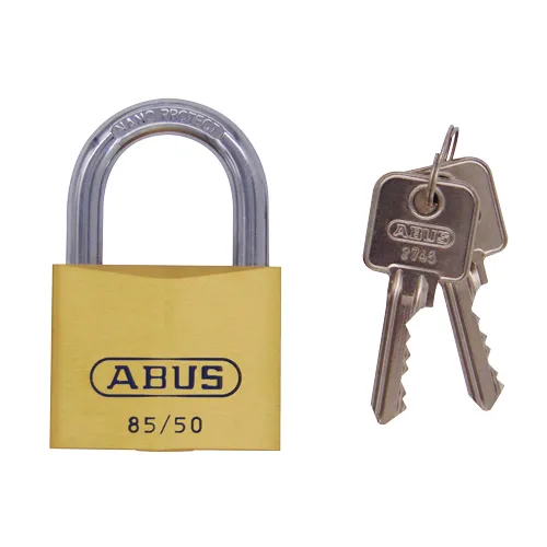 Abus 85 Series 50mm Open Shackle Brass Padlock