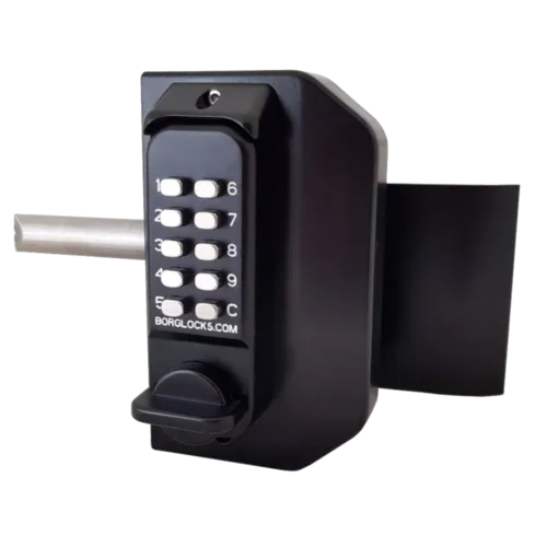 BORG LOCKS BL3080 MG Pro ECP Easicode Mini Gate Lock Knob Operated Keypad With Inside Handed Pad