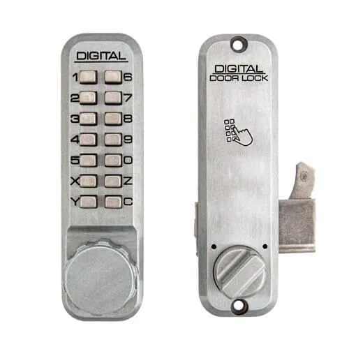 Lockey 2500S Surface Mortice Hook Digital Lock for Sliding Doors