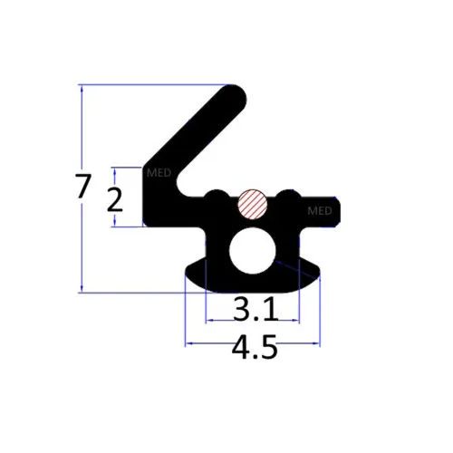 FLIP001 Flipper Gasket