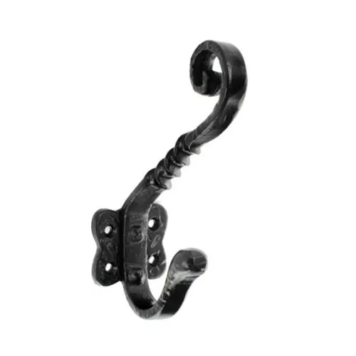 TSS Antique Black Coat Hooks