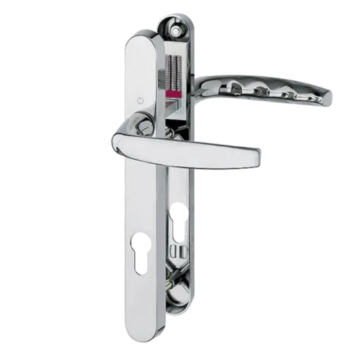 HOPPE Atlanta 92mm Lever/Lever Narrow Backplate Door Handle M1530M/3829N