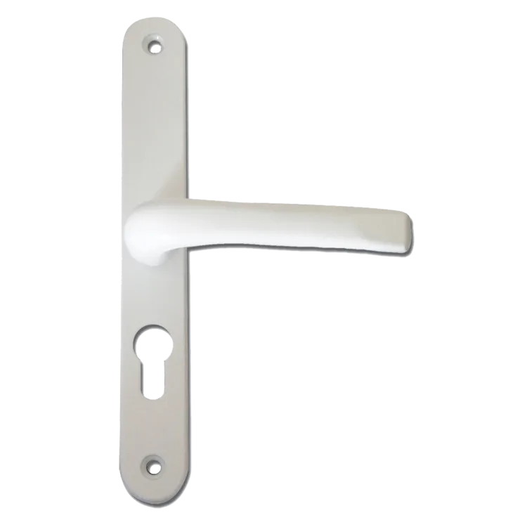 ASEC 70 Lever/Lever UPVC Furniture - 270mm Backplate