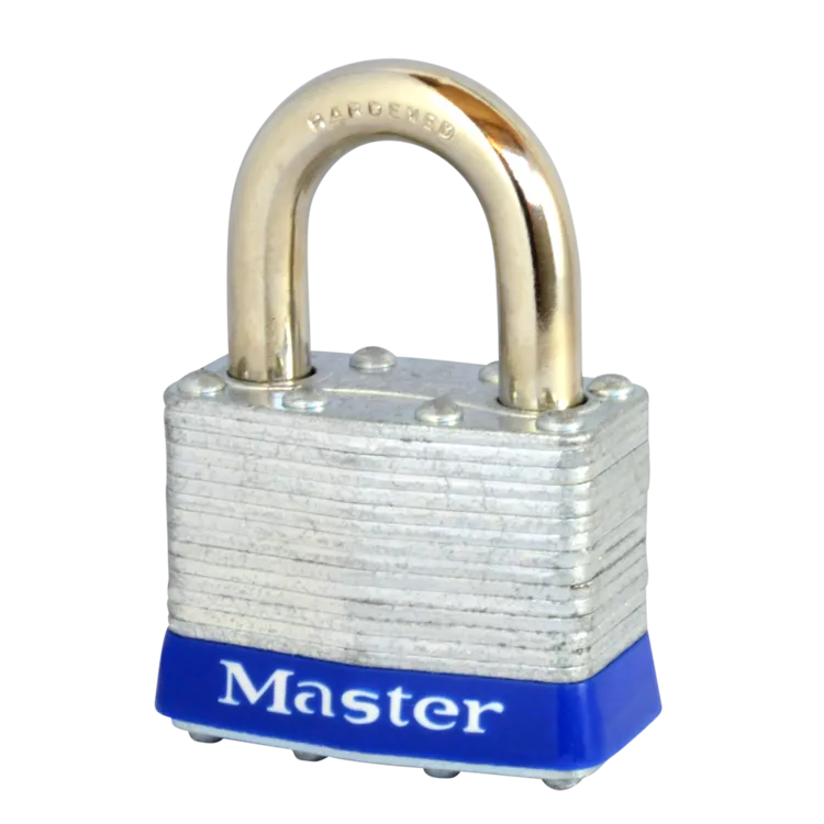 MASTER LOCK Open Shackle Unassembled Laminated Padlock