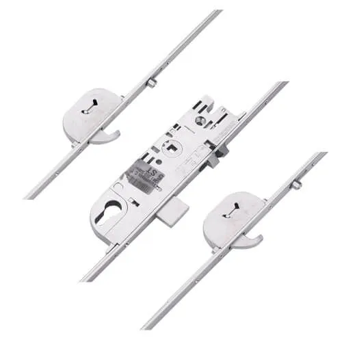 Maco C-TS Latch Deadbolt 2 Rollers 2 Hooks Split Spindle Multipoint Door Lock