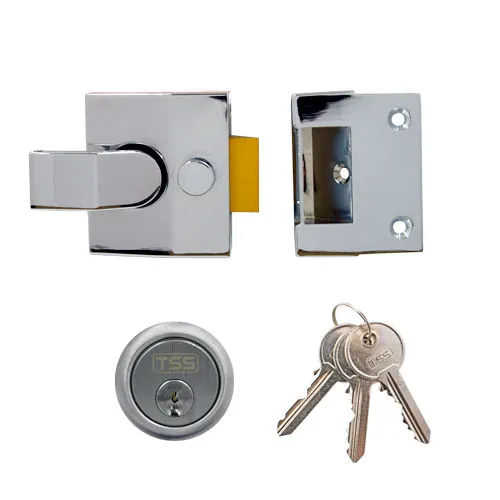 TSS 5 Pin Modern Non Deadlocking Nightlatch 40mm