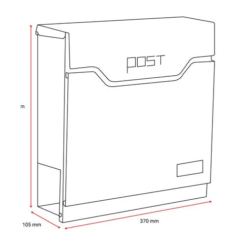 Phoenix MB0120 Series Letter Boxes (LEAD TIME: 2-3 DAYS)