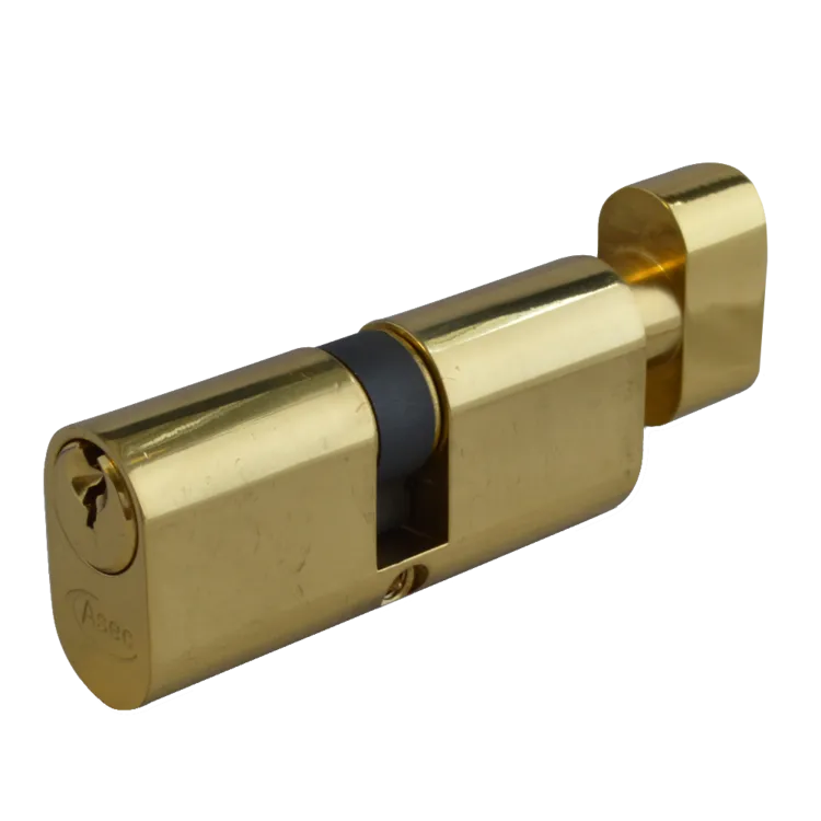 ASEC 6-Pin Oval Key & Turn Cylinder