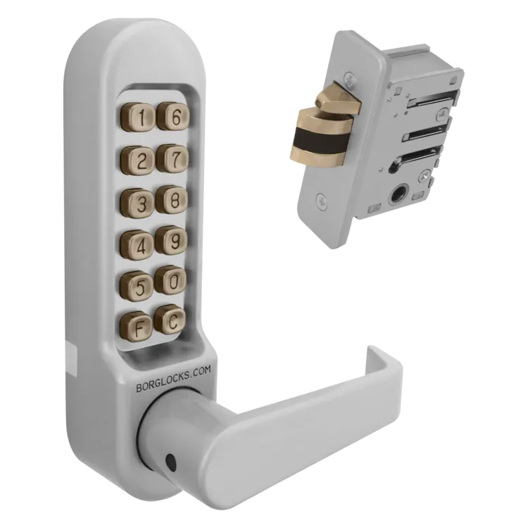 BORG LOCKS BL5402 Digital Lock With Inside Handle And 28mm Latch