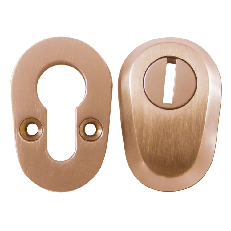 ASEC High Security Bolt Through Euro Escutcheon Set