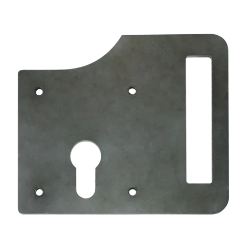 GATEMASTER Slotted Lock Plate Screw Fixing