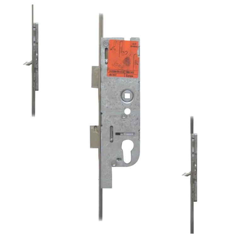 FERCO Tripact Lever Operated Latch & Deadbolt 20mm Faceplate - 2 Small Hook