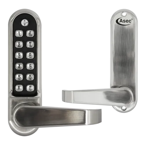 ASEC AS4300 Series Lever Operated Easy Code Change Digital Lock With Optional Free Passage No Latch