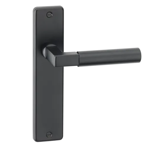 ASEC URBAN San Diego Lever on Plate Latch Door Furniture Ebony