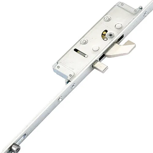 Lockmaster Latch Deadbolt 2 Hooks 2 Anti Lift Pins 2 Rollers Lift Lever or Double Spindle Multipoint Door Lock (top hook to spindle = 520mm)