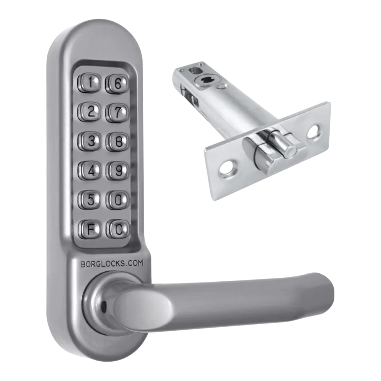 BORG LOCKS BL5001 Digital Lock With Inside Handle And 60mm Latch