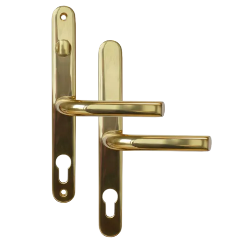 ASEC 68mm Lever UPVC Door Furniture With Snib