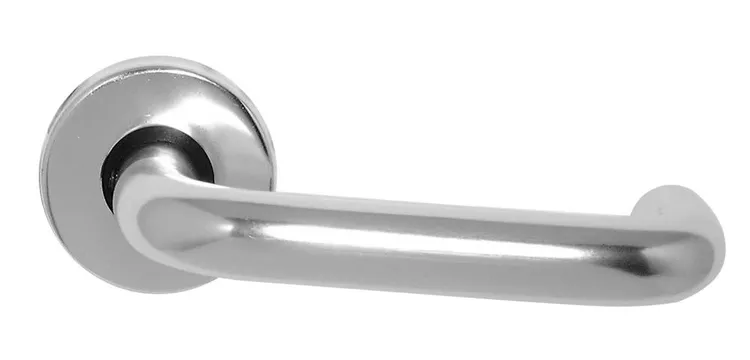 ASEC Round Rose Aluminium Sprung Lever Furniture