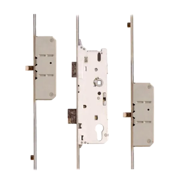 FUHR Lever Operated Latch & Deadbolt - 2 Round Bolt 2 Roller