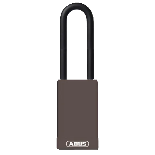 ABUS 74HB Series Long Shackle Lock Out Tag Out Coloured Aluminium Padlock