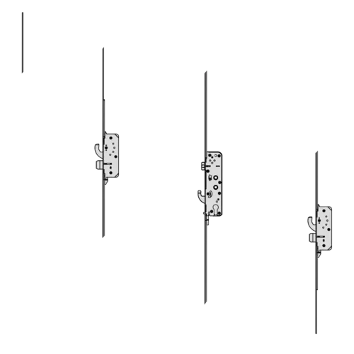 MILLENCO Mantis 2 Latch & Hookbolt 95/65 Twin Spindle 2 Hook & 2 Anti-Lift Bolts