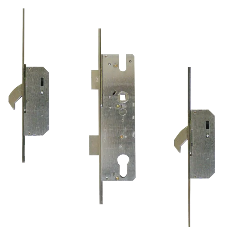 WINKHAUS Cobra Keywind Latch & Deadbolt 20mm Radius Faceplate - 2 Hook