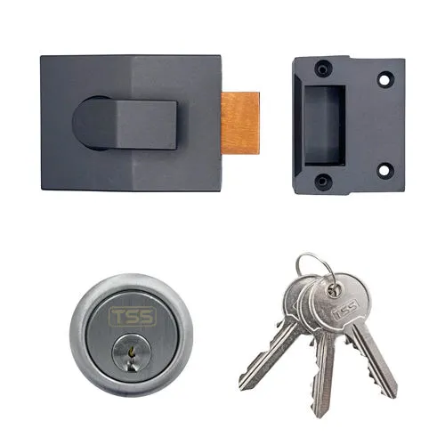 TSS 5 Pin Modern Deadbolt Rim Nightlatch