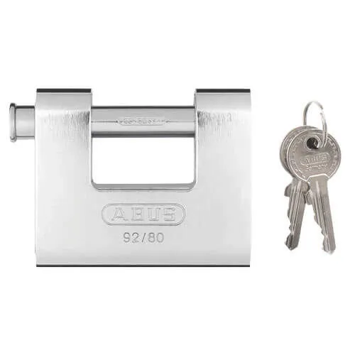 Abus 92 80mm Armoured Shutter Padlock