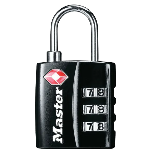 MASTER LOCK 4680 TSA Combination Luggage Padlock