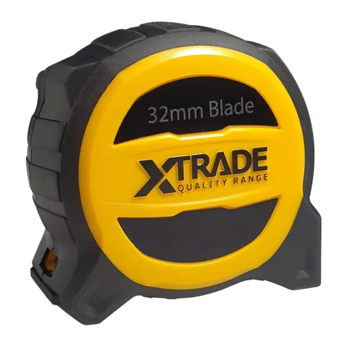 XTRADE Robust Retractable 32mm Wide Tape Measure