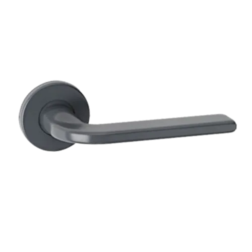 ASEC URBAN Utah Lever on Round Rose Door Furniture