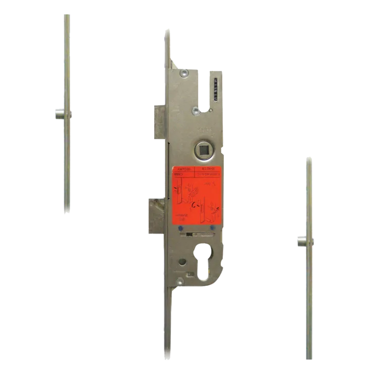 GU Secury Lever Operated Latch & Deadbolt Attachment For Shootbolts - 2 Roller