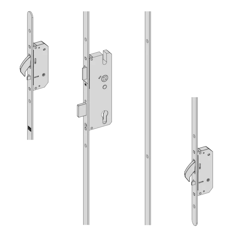 WINKHAUS AV2 Heritage Auto Locking Lever Operated Latch & Deadbolt 16mm ...