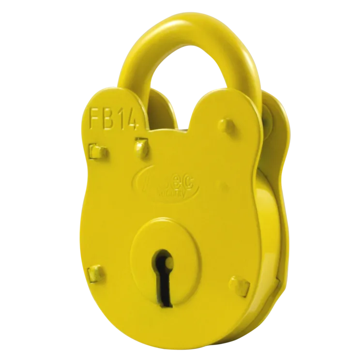 ASEC FB14 4 Lever Old English Padlock