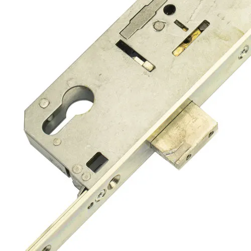 Fuhr 859 Type 4 Latch Deadbolt 2 Hooks Split Spindle Multipoint Door Lock - 20mm Faceplate (top hook to spindle = 730mm)