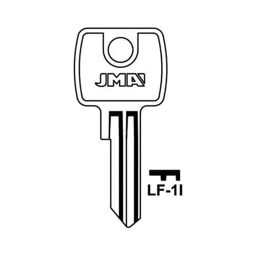 Copy Cylinder Cut Key - Steel