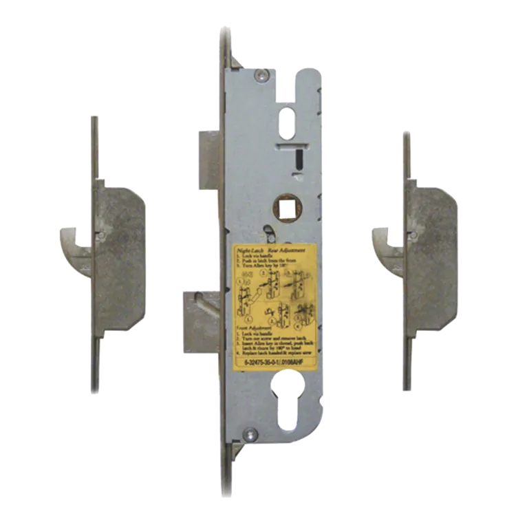 GU Lever Operated Latch & Deadbolt Split Spindle - 2 Hook